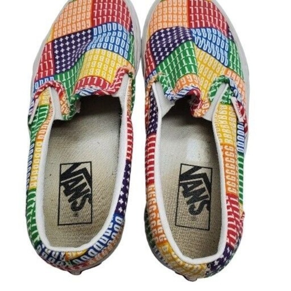 Vans Classic Slip On Pride LGBTQ+ Rainbow Mens Shoes Size 5 Womens Size 6.5 - Picture 6 of 11